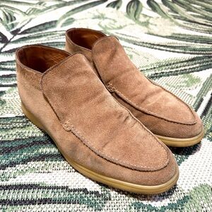 Aurelien Beige City Loafer Men's Tan Suede Shoes High Top Men’s Size 11